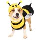 thumbnail image 1 of Disfraz de abeja para mascotas, perros, creaciones espeluznantes con sombrero de abeja 3D, 1 of 6