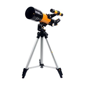 Magideal - Telescopio De Viaje Aberturas De 70 Mm Óptica De Vidrio Con Trípode Para Niños Principiantes Revestimientos De Alta Transmisión Telescopio Refractor