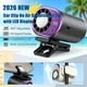 thumbnail image 3 of Ventilador clip coche pantalla LED portátil USB recargable refrigeración personal 360° rotación, 3 of 8