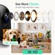 thumbnail image 4 of Cámara interior YOTON 2K WiFi 5G/2.4G para mascotas y bebés, 4 of 8