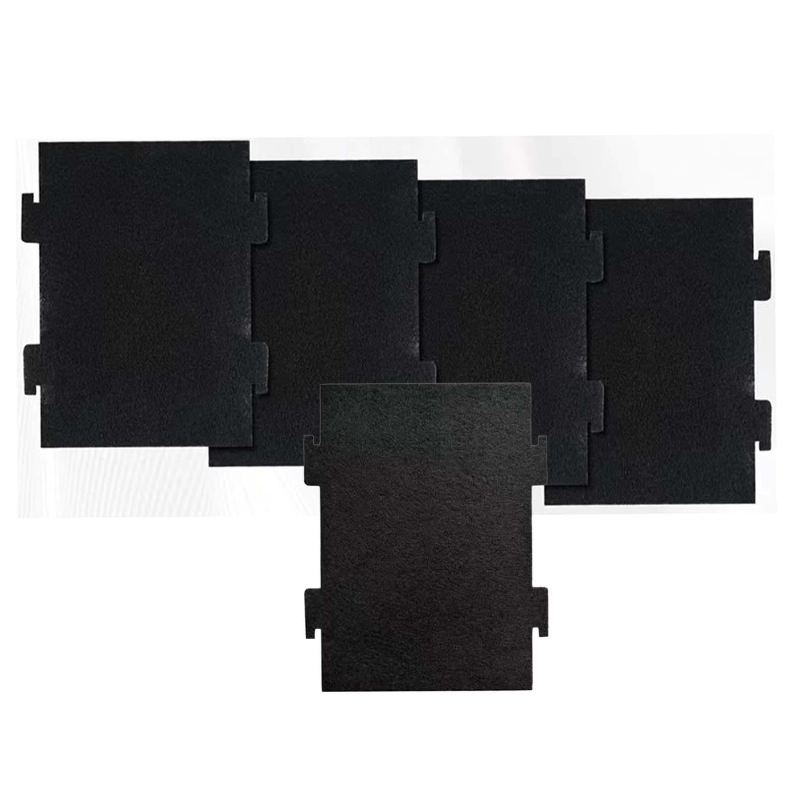 Magideal - Filtros De Carbón Activado Para Horno Microondas 5x Menaje De Cocina Fácil De Usar Campana De Microondas Algodón Filtrante Para Uso Doméstico Ykmls311