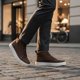 thumbnail image 4 of Zapatilla Altas de Cuero Manquehue OLKI - Café Oscuro/Blanca blanco 42, 4 of 9