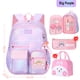thumbnail image 1 of Girls School Backpacks Kawaii Book Bag with Compartments for Girl Kid Students Elementary School Back Pack Kids Rucksack Mochila, 1 of 3