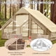 thumbnail image 4 of Tienda inflable catnaoa 300 cm Beige 4‑6 personas impermeable, 4 of 7