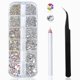 thumbnail image 1 of Kit de Strass para uñas HUETFAT 2400 piezas AB, 1 of 6