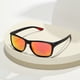 thumbnail image 2 of POLASUP GAFAS LENTES DE SOL Un par de gafas de sol de moda con montura negra mate y gris, 2 of 6