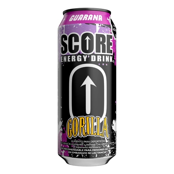 Bebida Energética Lata Guarana Gorilla, 473 ml