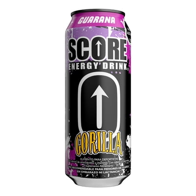 Bebida Energética Lata Guarana Gorilla 473 Ml Score