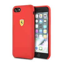 Carcasa Ferrari P/ Iphone 7/8 Silicona Rojo