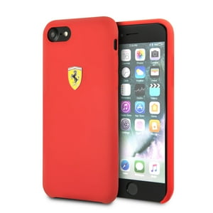 Ferrari - Carcasa P Iphone 7 8 Silicona Rojo