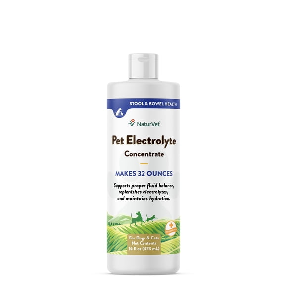 Concentrado de electrolitos NaturVet Pet para perros y gatos 473 ml