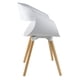 thumbnail image 3 of SET 2 SILLAS DE COMEDOR LIFTON BLANCO, 3 of 3