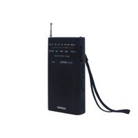 Radio De Bolsillo 2 Banda Am/Fm Negro Daewoo Di-213