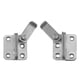 thumbnail image 3 of 2 Pestillos De Acero Inoxidable Para Puerta De Armario, Cerradura De Seguridad, Herrajes Abiertos A La Izquierda, 3 of 5