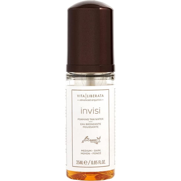 Agua autobronceadora en espuma Invisi Medium-Dark de Vita Liberata 50 ml