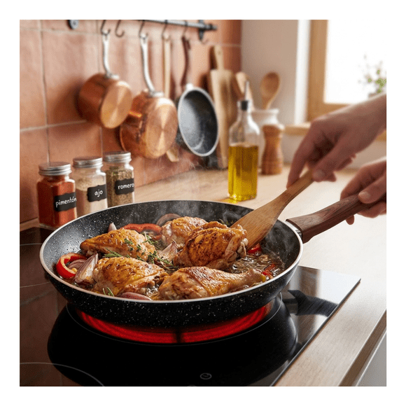 Sartén Wok de Cerámica Hyllis Antiadherente para Inducción 27 cm
