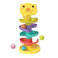 Magideal - Ball Rolling Track Ride Para Niños , Ball Rolling Ride, Juguete De Desarrollo Educativo Para ,,, Nivel 5 Nivel