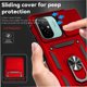 thumbnail image 4 of Estuche GANGXUN para Xiaomi Redmi 12C, soporte giratorio 360°, estilo mecánico y magnético, 4 of 5