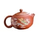 thumbnail image 3 of Tetera De Arcilla Púrpura Que Cambia De Color Tetera De Gongfu China Clásica Pintada A Mano Roja, 3 of 3