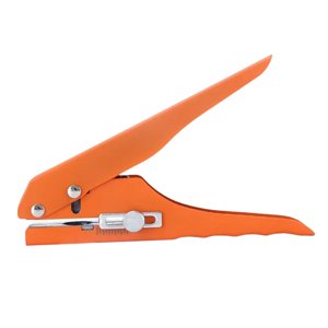 Magideal - Perforadora De Un Solo Orificio, Perforadora De Alta Resistencia, Perforadora De Papel Que Ahorra Mano De Obra, Perforadora De Metal Para Tarjetas De , 15Mm