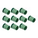 thumbnail image 4 of 10 Casquillos De Hierro Para Golf, Diámetro Interior: 0,370", Diámetro Exterior: 0,540", Longitud: 0,750", Tapas De Extremo Portátiles, Color Verde Y Blanco, 4 of 5