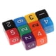thumbnail image 1 of Juego De Dados Acrílicos De 10 Uds., Dados De 6 Caras 1-6 Para Juegos De Mesa, Práctica De Matemáticas Para Ni?os, 1 of 5