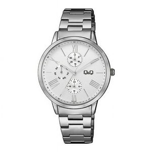Reloj Analogo Plateado Q&Q Aa37J207Y