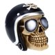thumbnail image 2 of Calavera decorativa de Treasure Cove con gafas y casco P75492C, 2 of 6