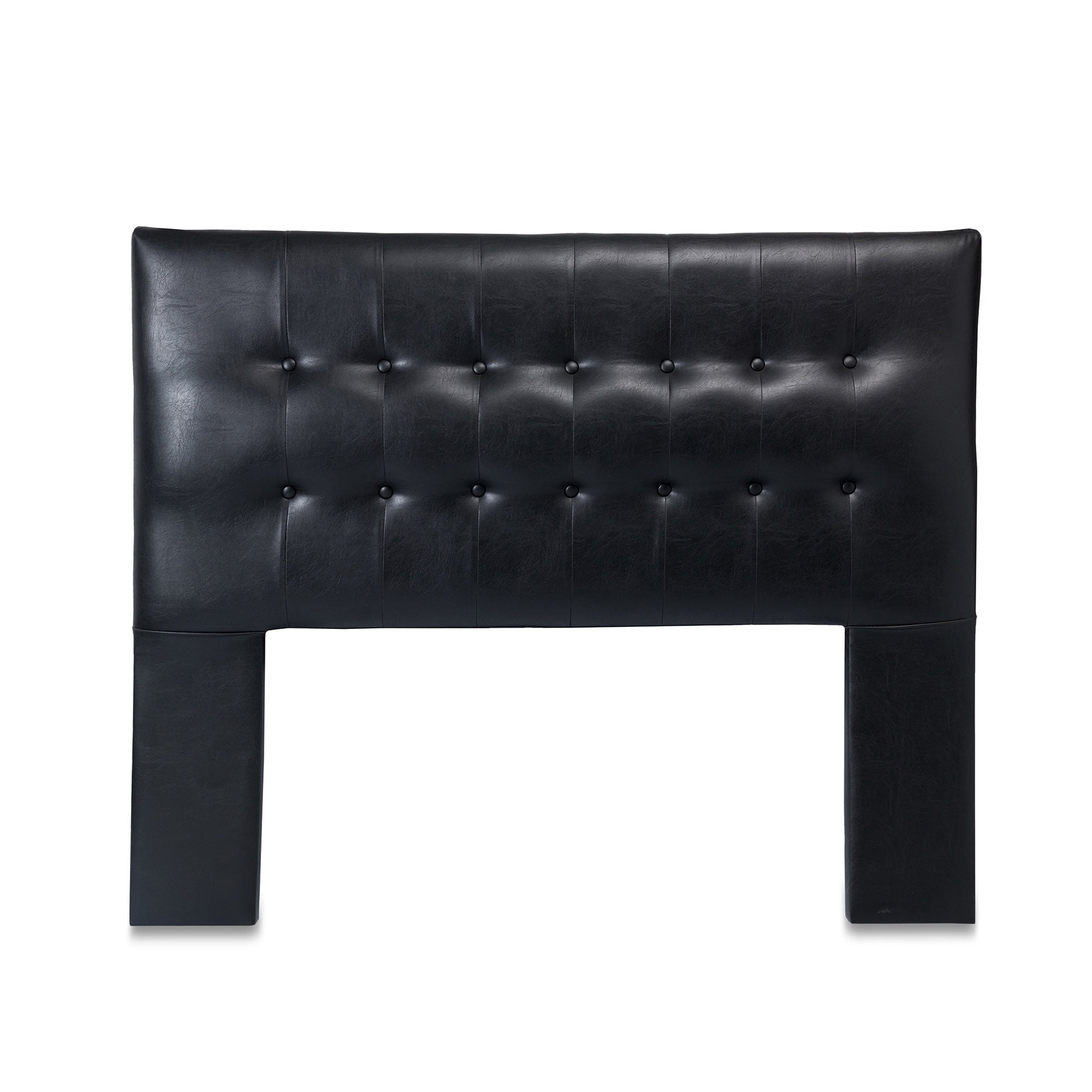 Dgb - Respaldo Cama 2 Plazas Pu Negro Sevilla Cp