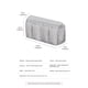 thumbnail image 3 of Caddy de sillón, organizador de reposabrazos de sofá impermeable, organizador de silla reclinable antideslizante, soporte remoto para reclinarse, Caddy de silla reclinable con 14 bolsillos d, 3 of 3