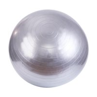 Ioensy - Yoga Core Ball Antideslizante Bola De Equilibrio Engrosada Para Gimnasia En Casa Gimnasia 65Cm Plata