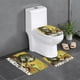 thumbnail image 1 of The Mandalorian Juego de 3 alfombras de baño de coral fleece: tapete de baño + alfombra de inodoro en forma de U + funda de tapa de inodoro en forma de O, 1 of 6