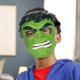 thumbnail image 2 of Paquete múltiple de máscaras Marvel Avengers Iron Man y Hulk Kids 5+, 2 of 7