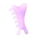thumbnail image 5 of Peine de masaje facial para mujeres/hombres adultos, suave, portátil, regalo, herramienta de masaje de cabeza de mano, peine de raspado Guasha para el Púrpura, 5 of 5