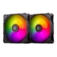 thumbnail image 3 of Enfriador de CPU SilverStone Hydrogon D120 ARGB de doble torre HYD120, 3 of 9