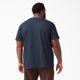 thumbnail image 4 of Camiseta Dickies para hombre, grande y alta, manga corta, bolsillo, azul marino oscuro, 4 of 5