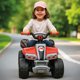 thumbnail image 5 of Moto Niños Cuatrimoto Eléctrica Estilo Mario Kart Roja, 5 of 6