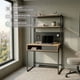 thumbnail image 3 of Escritorio Desk 26 Relan con Estanteria Estilo Industrial, 3 of 11