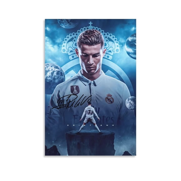 Póster en lienzo fhzang de Cristiano Ronaldo 30 x 45 cm