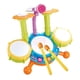 thumbnail image 1 of Batería Para Niños, Juguete Musical De Desarrollo Para Bebés Para Niños De 6, 12 Y 18 Meses, Color Azul, 1 of 5