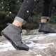 thumbnail image 2 of Zapatos descalzos para hombre y mujer, puntera ancha, minimalistas, para invierno, para senderismo, acolchados, cálidos, informales, de algodón, para senderismo, 2 of 5