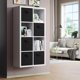 thumbnail image 3 of Storage Cube Bins Tela Plegable Juego De 8 Unidades Color Negro, 3 of 7