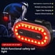 thumbnail image 2 of Luz De Cola De La Bicicleta Super Brillante Seguridad Del Ciclista Led De Advertencia De La Linterna De La Bicicleta 14 Modos De La Luz Del Skateboard La Luz Trasera De La Bicicleta Recar, 2 of 3