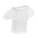 thumbnail image 4 of 1/6 Ropa Femenina Camiseta Con Manga Abullonada Ajuste Figura De Acción De 12 '' Blanco A, 4 of 5