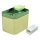 thumbnail image 5 of Fuente De Agua Para Gatos De 1,5 L, Accesorios Para Mascotas, Cuenco, Suministros Para Platos, Alimentador De Viaje, Verde Con Accesorio, 5 of 5
