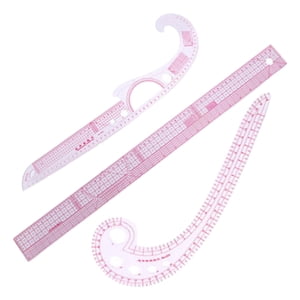 Bothyi - Regla Curva Francesa, Herramientas De Costura A Medida Para Creadores De Patrones, Diseñadores Principiantes, 3 Uds.