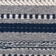thumbnail image 4 of Tapete de mesa DII Farmhouse con rayas trenzadas, 38 x 183 cm, azul marino, 4 of 7
