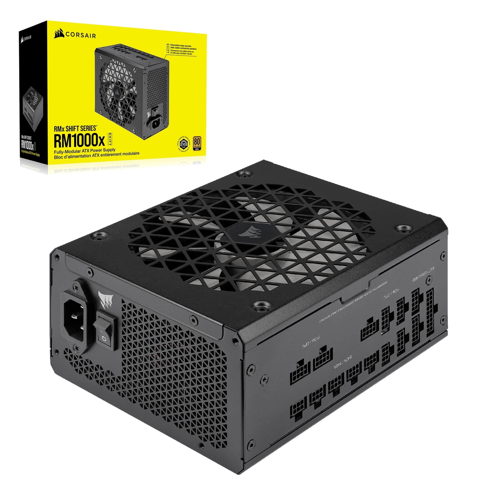 Fuente De Alimentación Corsair Rm1000x Shift Atx Totalmente Modular