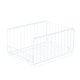 thumbnail image 5 of Cesta De Almacenamiento Apilable, Contenedor De Almacenamiento De Hierro Para Armarios, Armarios, Lavadero, Blanco, 5 of 5