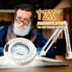 thumbnail image 2 of Lupa Toolastra 12X con Luz y Soporte, 2 of 7